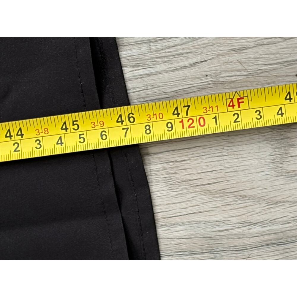 Madewell Black Layton Midi Strap Dress Sz 16 - Picture 7 of 12